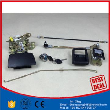 pc220-7 lock assy , excavator cabin parts door lock assy 20Y-54-52820