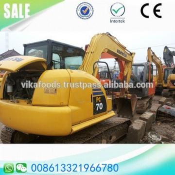 Japan made original komatsu pc70-8 hydraulic excavator /used komatsu excavator pc50 pc55 pc70