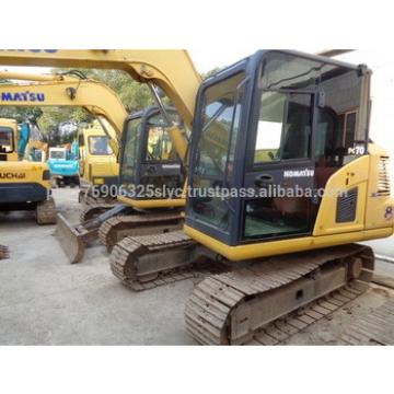 best seller used japan komatsu PC70 70-8 mini crawler excavator for sale