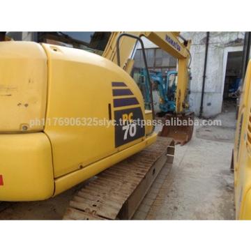 best seller used japan komatsu PC70 70-8 mini crawler excavator for sale