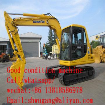 used cheap excavator komatsu PC60-7, used komatsu PC60 small excavator for sale,Cheap Used Excavator Komatsu PC60 PC60-7 PC60-8