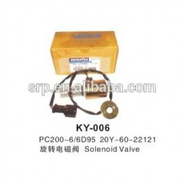 20Y-60-22121 SOLENOID VALVE PC240-6/PC120-5/PC150-6/PC160-6/PC210-6