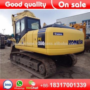 New Excavator Komatsu pc200 price