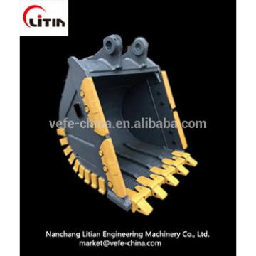 Excavator rock bucket, heavy duty bucket for PC200 PC300 PC360