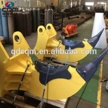 PC300 excavator bucket ripper with ripper teeth