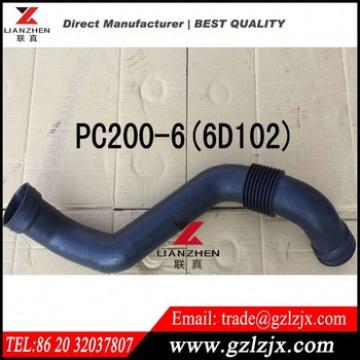 Excavator Parts PC200-6 6D95 6D102 Air Intake Pipe 20Y-01-21212 Air Inlet Tube Pipe 20y-01-29210