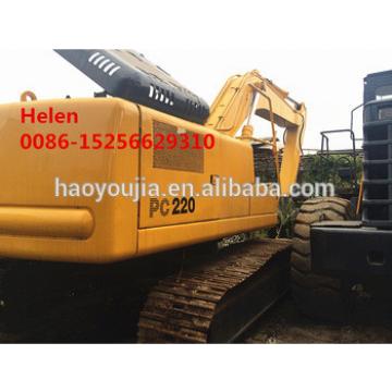 KOMATU excavators pc220 for sale in cheap price in good condition in factory price with diesel engine