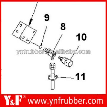 Pressure Switch 20Y-06-21710 for PC200-6 excavator