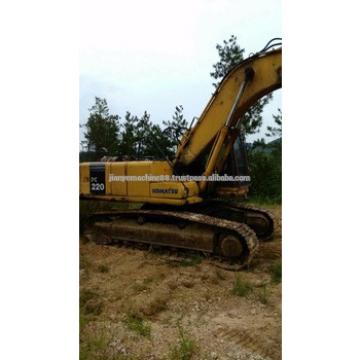 hot sale japan Komtsu excavator PC220 / used excavator, please contact: 0086 15026518796