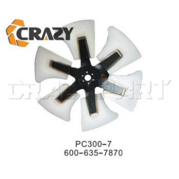 Excavator PC300-7 cooling fan 600-635-7870