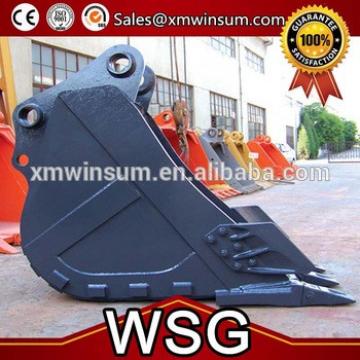 PC200-3 Excavator HD Standard Rock Bucket Type Spare Parts With Teeth