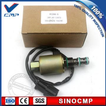 At Excavator PC200-5 PC220-5 Solenoid Valve 20Y-60-11672