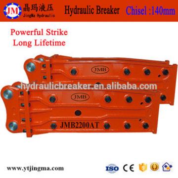 Top type Hydraulic rock breaker hammer for PC200 PC210 PC220 CAT320 CAT322 CAT325 excavator