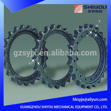 Excavator Chain Sprocket For PC100-3 PC100-5 PC120-5 PC200-1 PC200-3 PC200-5 PC200-7 PC300-5 PC400-5 Roller Chain Sprocket