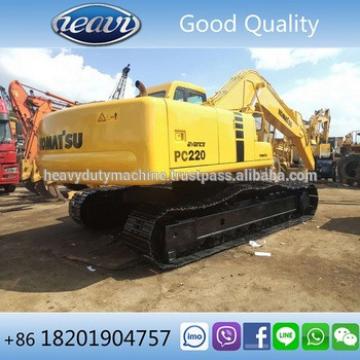 Advanced great paint 22 ton hydraulic crawler used PC220-6 excavator in excavator