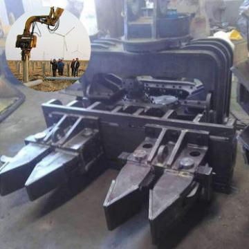 pc220 excavator pile hammer