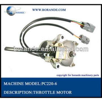 7834-40-2002 6D102 PC120-6 PC200-6 PC400-6 PC350-6 PC450-6 PC220-6 KOMUTSU Excavator Throttle motor