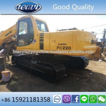 Used Japan Made PC220-6 Hydraulic Crawler Excavator