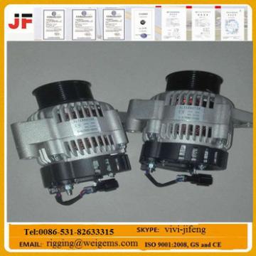 Excavator PC200-7 PC200-8 Alternator S6D107, 600-821-6130 101211-7960