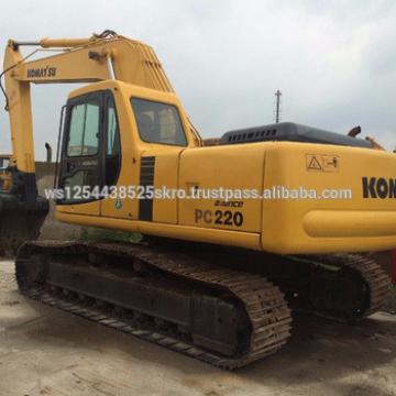 Japan made used komatsu PC220-6 excavator for sale