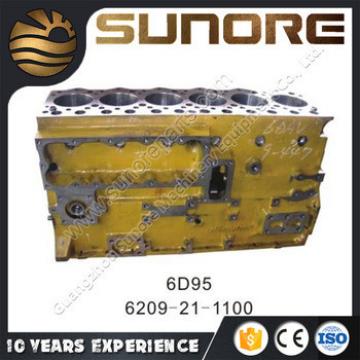 Engine Spare Parts PC200-6 Excavator 6D95 Cylinder Block 6209-21-1200