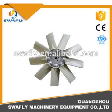 Wholesale excavator PC300-6 diesel engine parts 6D108 cooling fan blade 600-635-7850