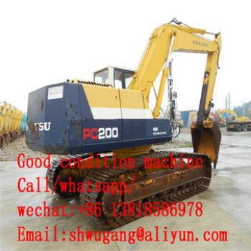 Used Komatsu PC200-5 hydraulic excavator Japan Komatsu PC220,PC200-6,PC200-7,PC200-8 excavator for sale