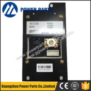 Excavator PC200-7 monitor,PC220-7 display panel,PC300-7 Air condition control panel 7835123006