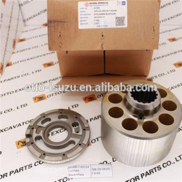 PC300-7 PC300-8 Excavator Hydraulic Main Pump Parts Cylinder Block Plate 708-2G-04141