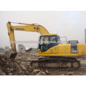 Secondhand/used komatsu construction excavator PC220, used Komatsu excavator PC220 price!