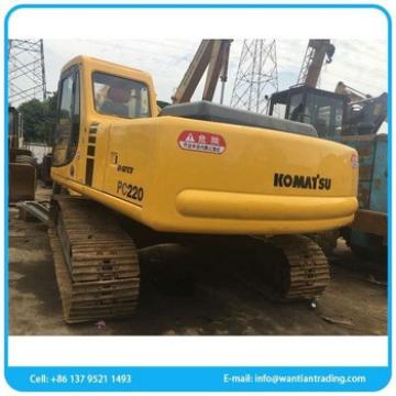 Reduction sale promotion used komatsu pc220-7 excavator for sale