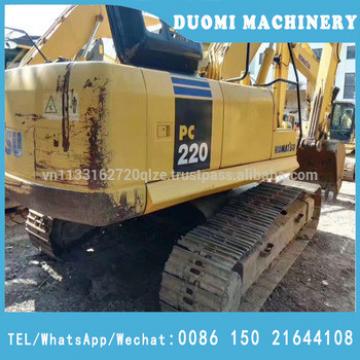 used Komatsu pc220 excavator ,Hydraulic Komatsu pc220 excavator,manufacturing Japan