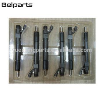 Diesel engine 6D114 excavator parts fuel injection nozzle 6743-11-3320 for excavator PC300-7