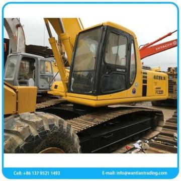 Hot sell different kinds pc220 used excavator