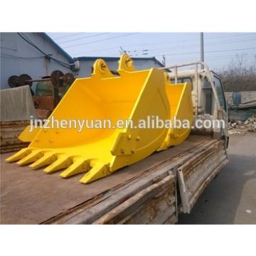 High quality Severe Heavy Duty Excavator rock / standard Bucket for PC220 Excavator