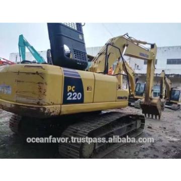 Japan original Komatsu PC220-8 excavator for sale, komatsu pc220 crawler excavator