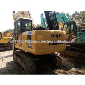 Good condition KOMATSU PC220-7 used excavator used kobelco sk60 excavator for sale