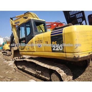 pc220 komatsu excavator in japan condition/pc220-6/pc220-7/pc220-8 used excavator for sale