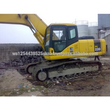 hot selling used komatsu pc220-7 excavator made in Japan