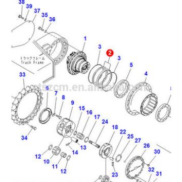 floating seals 20Y-27-00110 of pc220-8,pc240-8