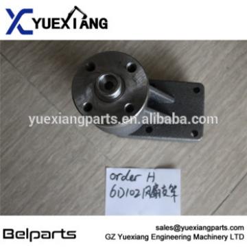 Excavator spare parts engine fan hub assy 6D102 6735-61-3300 fan support for PC200-6 PC210-6 PC220-6 PC230-6 PC240-6 PC290-6