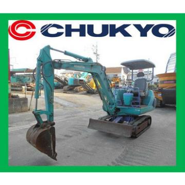 Used Japan Excavator komatsu &lt;SOLD OUT&gt; PC 10 - 7 E / Rubber Shoe , Piping , Engine Komatsu 3D74E-3A