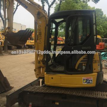 Used Komatsu Mini Excavator PC55 in Shanghai / Komatsu PC55 pc50 pc40 Mini Excavator Digger for Sale