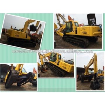 Hydraulic Excavator Komatsu PC220-6, Used Komatsu PC200, PC220 good engine and good service excavators for sale