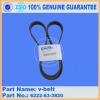 Competitive price excacator parts PC70-8 v-belt 04120-21767 genuine parts