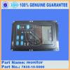 high quality geunine parts PC130-7 monitor 7835-10-5000