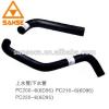 High quality 6D95 engine radiator rubber hose /water pipe for PC200-6 PC210-6 PC220-6 Excavator