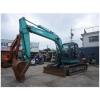 &lt; SOLD OUT&gt;USED EXCAVATOR KOBELCO SK135SR-1ES 2.9T ARM CRANE 2007YR ISUZU ENGINE FROM JAPAN #1 small image