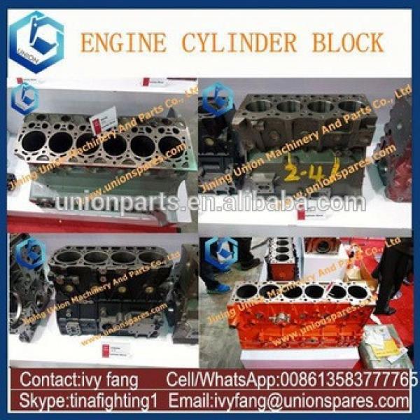 SAA6D108E-2 Diesel Engine Block,SAA6D108E-2 Cylinder Block for Komatsu Excavator PC300-6 #1 image