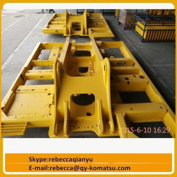 genuine excavator undercarriage parts pc350-8 track frame PC75,PC100,PC220,PC240,PC300,PC350,PC400,PC450 #1 image